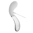 Kép 3/12 - Liaison - Glass Vibrator 2 - 10 funkciós, LED-es, szilikon masszírozó és üveg vibrátor duó (USB) - fehér