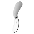 Kép 7/12 - Liaison - Glass Vibrator 2 - 10 funkciós, LED-es, szilikon masszírozó és üveg vibrátor duó (USB) - fehér