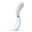 Kép 9/12 - Liaison - Glass Vibrator 2 - 10 funkciós, LED-es, szilikon masszírozó és üveg vibrátor duó (USB) - fehér