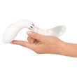 Kép 11/12 - Liaison - Glass Vibrator 2 - 10 funkciós, LED-es, szilikon masszírozó és üveg vibrátor duó (USB) - fehér