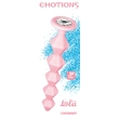 Kép 1/5 - Lola Toys - Emotions - Chummy - áttetsző kristályos, 5 szemes análsor (pink)