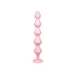 Kép 3/5 - Lola Toys - Emotions - Chummy - áttetsző kristályos, 5 szemes análsor (pink)