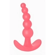 Kép 4/4 - Lola Toys - First Me - Bubbles Anal Plug - gyöngyös, szilikon análhorog (pink)