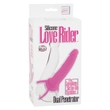Kép 3/3 - CalExotics - Love Rider Dual Penetrator - heveder nélküli felcsatolható dildó (pink)