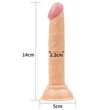 Kép 6/7 - Lovetoy - 5&quot; Enduro Blaster - élethű, rögzíthető dildó (14cm) - natúr