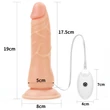 Kép 9/21 - Lovetoy - Ingen - Easy Strapon Set 7.5'' - wired, felcsatolható, élethű vibrátor hámmal (natúr)
