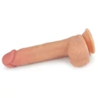 Kép 5/9 - Lovetoy - Liam - rögzíthető, rotációs élethű vibrátor (21,5cm) - natúr