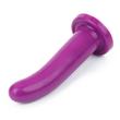 Lovetoy - 5,5" Holy Dong - felcsatolható, rugalmas análdildó (lila)