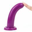 Lovetoy - 5,5" Holy Dong - felcsatolható, rugalmas análdildó (lila)
