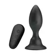 Kép 1/7 - Mr Play - 12 funkciós, wireless, vibrációs, vibrációs análdugó (USB) - fekete