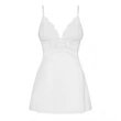 Kép 7/8 - Obsessive - 810-BAB-2 - csipke babydoll és tanga szett (L/XL) - fehér