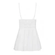 Kép 8/8 - Obsessive - 810-BAB-2 - csipke babydoll és tanga szett (L/XL) - fehér