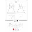 Kép 1/8 - Obsessive - 810-BAB-2 - csipke babydoll és tanga szett (S/M) - fehér