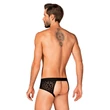 Kép 3/7 - Obsessive - Azmeron - hátul nyitott jockstrap (S/M) - fekete