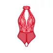 Kép 6/8 - Obsessive - Dagmarie - nyitott csipkés body (M/L) - piros