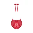 Kép 7/8 - Obsessive - Dagmarie - nyitott csipkés body (M/L) - piros