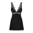 Kép 6/8 - Obsessive - Klarita - csipke babydoll és tanga szett (XXL/XXXL) - fekete