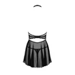 Kép 7/8 - Obsessive - Nettsy - babydoll és tanga szett (L/XL) - fekete