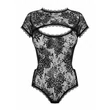 Kép 6/8 - Obsessive - Peonesia - csipkés body (L/XL) - fekete