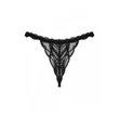 Kép 9/9 - Obsessive - Sedila - elöl fűzős G-String tanga (S/M) - fekete