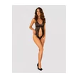 Kép 4/7 - Obsessive - Sedila - nyitott csipkés body (S/M) - fekete