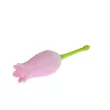 Kép 3/5 - Otouch - Juliet - prémium csiklóizgató virág-vibrátor forgó bibével (USB) - pink
