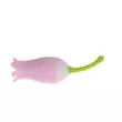 Kép 4/5 - Otouch - Juliet - prémium csiklóizgató virág-vibrátor forgó bibével (USB) - pink