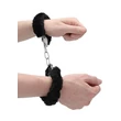 Kép 8/8 - Ouch! - Beginner's Furry Handcuffs - szőrös csuklóbilincs kezdőknek (fekete)