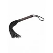 Kép 1/2 - Ouch! - Elegant Flogger - elegáns bőr korbács (titánszürke)