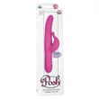 Kép 1/3 - CalExotics - Posh - 10 funkciós, szilikon csiklóizgató és G-pont vibrátor (22cm) - pink