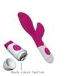 Kép 6/7 - Power Escorts - Maya G - 10 funkciós csiklóizgató és G-pont vibrátor (20cm) - pink
