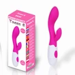 Kép 1/5 - Power Escorts - Tessa G - 10 funkciós csiklóizgató és G-pont vibrátor (20cm) - lila
