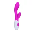 Kép 3/5 - Power Escorts - Tessa G - 10 funkciós csiklóizgató és G-pont vibrátor (20cm) - lila