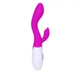 Kép 5/5 - Power Escorts - Tessa G - 10 funkciós csiklóizgató és G-pont vibrátor (20cm) - lila