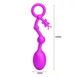 Kép 4/5 - Pretty Love - Balls - szilikon gésagolyó anális játékhoz (pink)