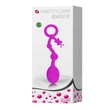 Kép 5/5 - Pretty Love - Balls - szilikon gésagolyó anális játékhoz (pink)