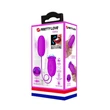 Kép 6/6 - Pretty Love - Daisy - memória funkciós vibrotojás és csiklóizgató vibrátor duó (USB) - lila