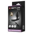 Pretty Love - Drake - felfújható, szilikon análdugó - fekete
