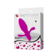 Pretty Love - Fitch - 10 funkciós, szilikon anál vibrátor (pink)
