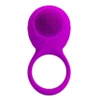 Kép 3/10 - Pretty Love - Florence - vibrációs péniszgyűrű forgófejes csiklóizgatóval (USB) - lila
