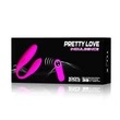 Kép 4/12 - Pretty Love - Indulgence Plus - 30 funkciós, wireless, szilikon párvibrátor (USB) - lila