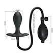 Pretty Love - Inflatable Anal Plug - felfújható, golyós prosztata masszírozó/anális izgató - fekete