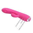 Kép 6/8 - Pretty Love - Regina - csiklóizgató és G-pont vibrátor leszedhető masszírozófejjel (USB) - pink