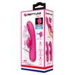 Kép 8/8 - Pretty Love - Regina - csiklóizgató és G-pont vibrátor leszedhető masszírozófejjel (USB) - pink