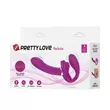 Kép 3/10 - Pretty Love - Valerie - 12 funkciós, heveder nélküli vibrátor duó (USB) - pink