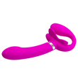Pretty Love - Valerie - 12 funkciós, heveder nélküli vibrátor duó (USB) - pink