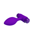 Pretty Love - Vibra Butt Plug - 10 funkciós, szilikon, vibrációs análdugó (lila)