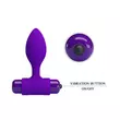 Kép 7/9 - Pretty Love - Vibra Butt Plug - 10 funkciós, szilikon, vibrációs análdugó (lila)