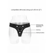 Kép 10/10 - RealRock - Elastic harness - állítható hám felcsatolható termékekhez (fekete)