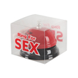 Ring For Sex - szex csengő (piros-fekete)